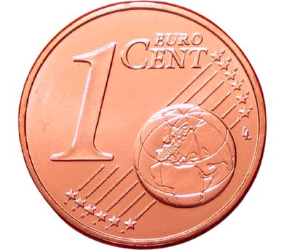  Монета 1 евроцент 2013 Нидерланды, фото 2 