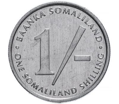  Монета 1 шиллинг 1994 «Голубь» Сомалиленд, фото 2 