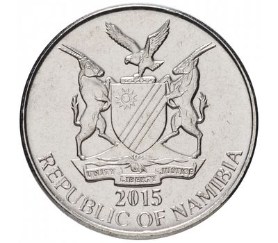  Монета 5 центов 2015 «Пальма» Намибия, фото 2 