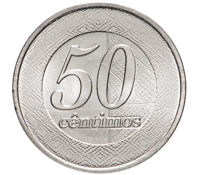  Монета 50 сентимо 2012 Ангола, фото 1 