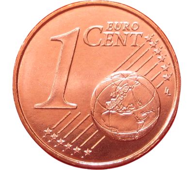  Монета 1 евроцент 2005 Франция, фото 2 