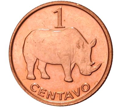  Монета 1 сентаво 2006 «Носорог» Мозамбик, фото 1 