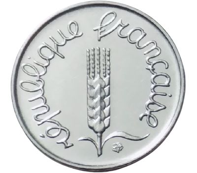  Монета 1 сантим 1972 Франция, фото 1 