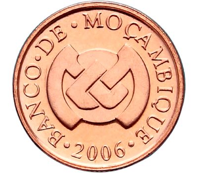  Монета 5 сентаво 2006 «Гепард» Мозамбик, фото 2 