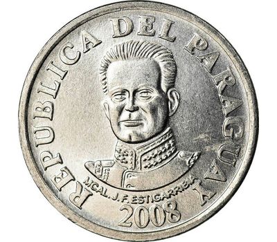  Монета 50 гуарани 2008 Парагвай, фото 2 