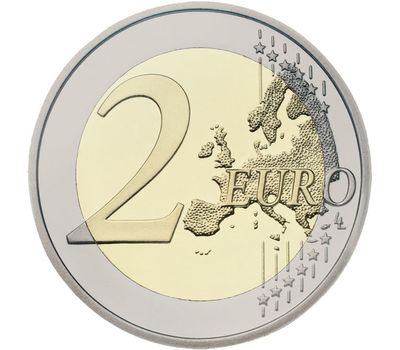  Монета 2 евро 2021 «Журналистика» Финляндия, фото 2 