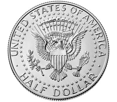  Монета 50 центов 2021 «Джон Кеннеди» США S, фото 2 