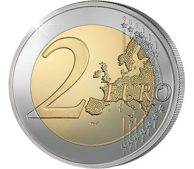 Монета 2 евро 2022 «100 лет Финскому национальному балету» Финляндия, фото 2 