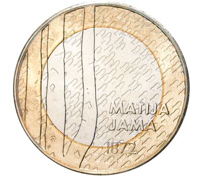  Монета 3 евро 2022 «150 лет со дня рождения Матия Яма» Словения, фото 1 