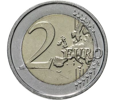  Монета 2 евро 2022 «35-летие программы «Эразмус» Ирландия, фото 2 