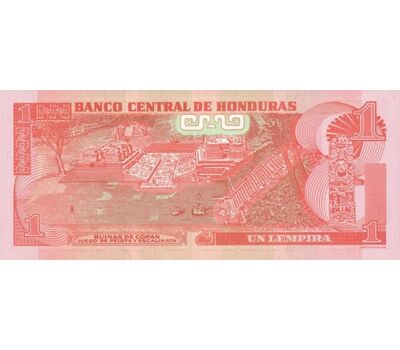 Банкнота 1 лемпира 2010 Гондурас Пресс, фото 2 
