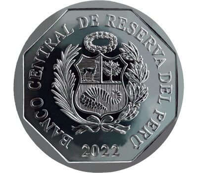  Монета 1 соль 2022 «Хосе Бакияно-и-Каррильо. Борцы за свободу» Перу, фото 2 