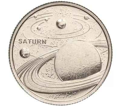  Набор монет 1 куруш 2022 «Планеты Солнечной Системы» Турция, фото 7 