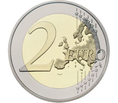  Монета 2 евро 2023 «Председательство в Совете ЕС» Испания, фото 2 