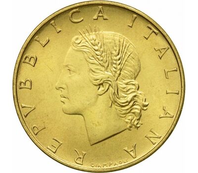  Монета 20 лир 1981 Италия, фото 2 