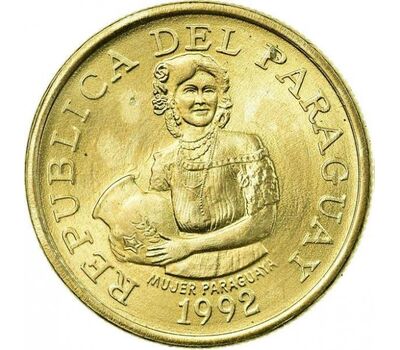  Монета 5 гуарани 1992 Парагвай, фото 1 