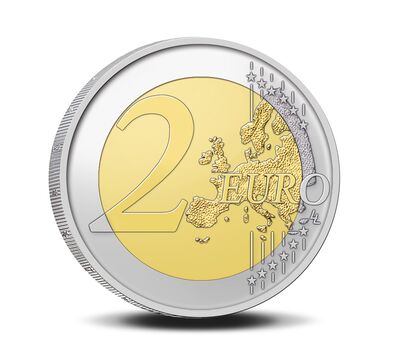  Монета 2 евро 2024 «Председательство в совете ЕС» Бельгия (в коинкарте), фото 3 