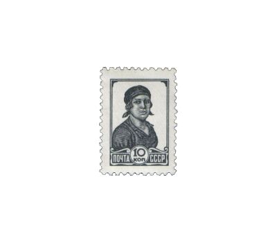  Почтовая марка «Стандартный выпуск» СССР 1953, фото 1 