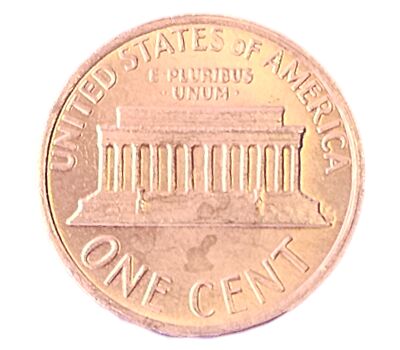  монета 1 цент 1982 США (копия), фото 2 