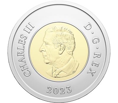 Монета 2 доллара 2023 Канада, фото 2 