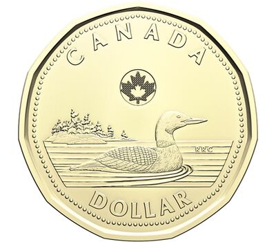  Монета 1 доллар 2023 Канада, фото 1 