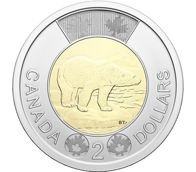  Монета 2 доллара 2023 Канада, фото 1 