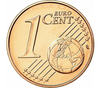 Монета 1 евроцент 2013 Австрия, фото 2 