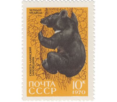  5 почтовых марок «35 лет Сихоте-Алинскому государственному заповеднику» СССР 1970, фото 2 