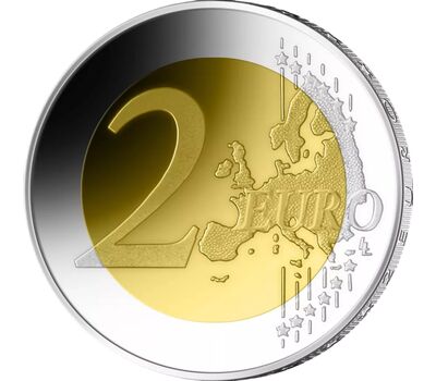  Монета 2 евро 2026 «Бремен (музей климатических зон в г.Бремерхафен)» Германия, фото 2 