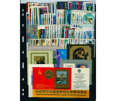  Годовой комплект марок и блоков 1978 года, фото 1 