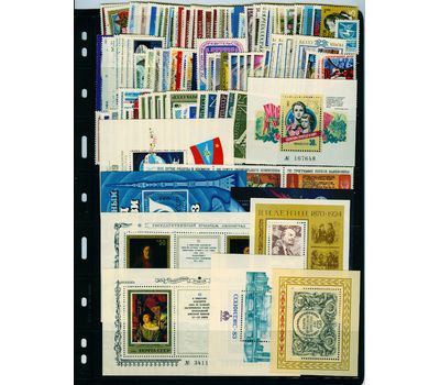  Годовой комплект марок и блоков 1983 года, фото 1 
