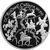 Серебряная монета 3 рубля 2001 «Освоение и исследование Сибири, XVI-XVII вв», фото 2 