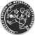  Серебряная монета 3 рубля 2004 «Чемпионат Европы по футболу. Португалия», фото 1 