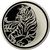  Серебряная монета 3 рубля 2009 «Тигр», фото 1 