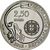  Монета 2,5 евро 2012 «75 лет учебному кораблю «Сагреш» Португалия, фото 2 