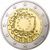  Монета 2 евро 2015 «30 лет флагу ЕС» Австрия, фото 1 