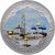  Серебряная монета 3 рубля 2015 «Троице-Сергиева Лавра» цветная, фото 1 