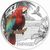  Монета 3 евро 2018 «Красочные животные — Попугай» Австрия (светится в темноте), фото 1 