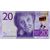 Банкнота 20 крон 2015 «Астрид Линдгрен» Швеция Пресс, фото 1 