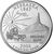  Монета 25 центов 2006 «Небраска» (штаты США) случайный монетный двор, фото 1 
