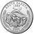  Монета 25 центов 2006 «Южная Дакота» (штаты США) случайный монетный двор, фото 1 