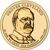  Монета 1 доллар 2012 «22-й президент Гровер Кливленд» США (случайный монетный двор), фото 1 