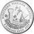  Монета 25 центов 2009 «Северные Марианские Острова» (штаты США) случайный монетный двор, фото 1 
