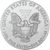  Монета 1 доллар 2019 «Шагающая свобода» США (серебро), фото 2 