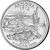  Монета 25 центов 2008 «Аризона» (штаты США) случайный монетный двор, фото 1 