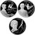  2 рубля 2014 «Спортивная гимнастика: Шахлин, Адрианов и Латынина» (3 монеты, серебро), фото 1 