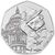  Монета 50 пенсов 2019 «Паддингтон у собора Святого Павла» Великобритания, фото 1 