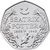  Монета 50 пенсов 2016 «150 лет со дня рождения Беатрис Поттер», фото 1 
