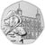  Монета 50 пенсов 2019 «Паддингтон у лондонского Тауэра» Великобритания, фото 1 