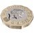  Монета 1 фунт 2016 Новый дизайн (12 граней, биметалл), фото 3 